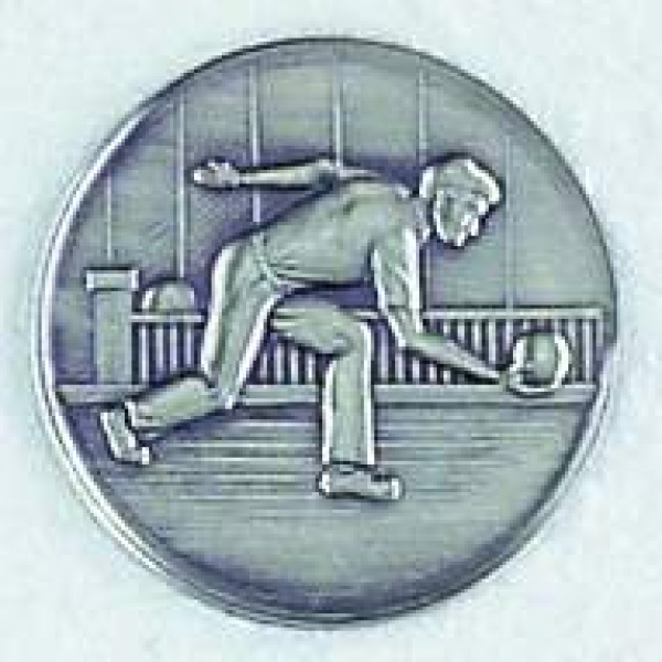 Zinn-Emblem 50mm Kegeln